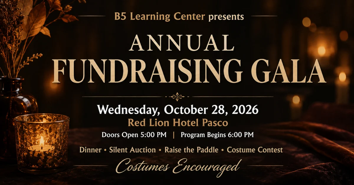 2026 Annual Fundraising Gala Social Media Image